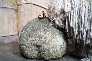 A Rare Late 19thC Granite Butchers Slaughtering Block c.1890