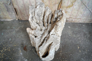 A Large Natural Calcite Cave Formation