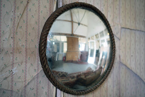 A Rare Naval WW1 Period Convex Parabolic Mirror / Reflector By G A Parsons And Co Ltd