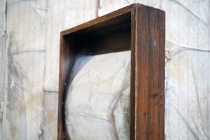 A Large 20thC Wavy Fairground Mirror c.1970-80