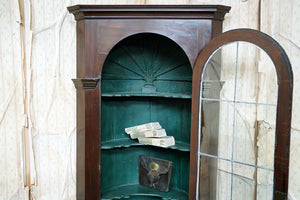 A Large Mid-18thC Mahogany Corner Cabinet c.1760