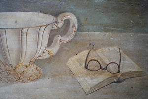 A Naïve English School Oil on Board Still Life Study c.1900