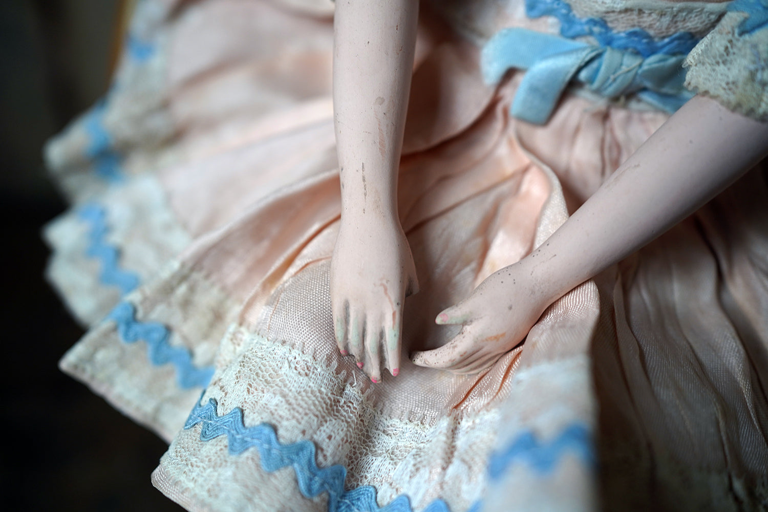 POUPÉE ANCIENNE DE salon boudoir doll romanrique shabby EUR 172,00 POUPÉE ANCIENNE DE salon boudoir doll romanrique shabby EUR 172,00