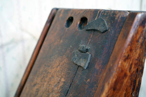 An Early 19thC Primitive Pine Box Grater c.1800