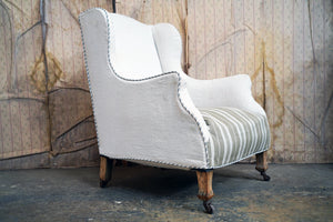 An Early 19thC George III Wingback Armchair c.1800