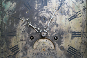 A Late 18thC Painted Eight-Day Longcase Clock by William Jones of Abingdon c.1790