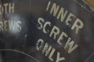 A Superb WWII Period Brass Hammerhead Ship's Bridge Telegraph by Siemens Brothers & Co Ltd of London