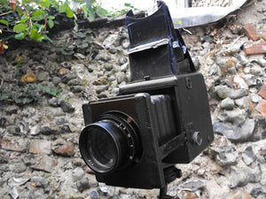 An Evocative Early 20thC British Army Tripod Plate Camera