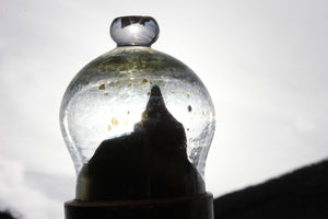 A Very Rare 19thC Glass Domed Snow Globe