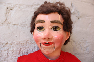 A Fantastic Quality Early 20th Century Ventriloquist's Dummy
