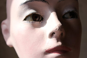 A Scarce Art Deco Period Hairdressers' Wig Mannequin c.1930