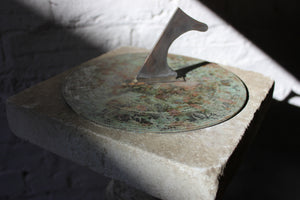 A Fine Early 20thC Stone Sundial by Maple & Co, London