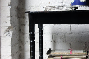 An Attractive c.1870 Aesthetic Movement Ebonised Two-Tiered Side Table