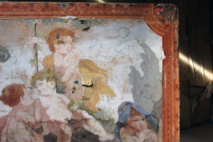 After Jacob de Wit; The Allegory of the Four Seasons; A 19thC French Oil On Canvas