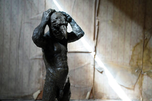Beth Carter; Carnival Figure; Bronze Resin & Ferracotta; 2011; Edition 2 of 25