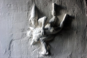 Beth Carter; Fighting Clowns I; Plaster Relief; Pre-Edition