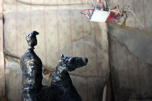 Beth Carter; Pantomime; Bronze; AP; Unique; c.1996