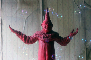 Beth Carter; Clown; Red Resin; Edition 1/15