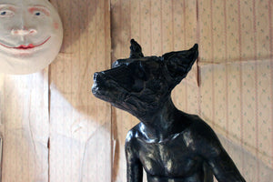 Beth Carter; Sitting Dog; Bronze; Edition 2 of 15