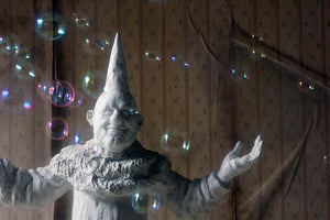 Beth Carter; Clown; White Resin; Edition 1/15