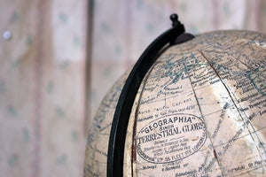 An Early 20thC 8” Terrestrial Table Globe ‘Geographia’ c.1920-25