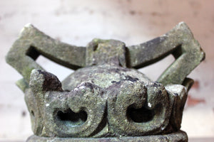 A Superb French Caen Limestone Carving in the Form of a Hooped Crown c.1840-60