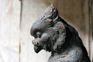 A Very Finely Carved Early 19thC Architectural Finial of an Owl c.1810