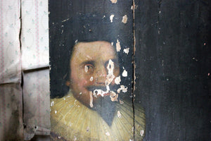 Circle of Daniel Mytens; An Early 17thC Oil on Panel Portrait of a Nobleman c.1620