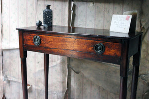 A Diminutive George II Provincial Mahogany Side Table c.1750