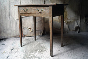 A Late 18thC George III Painted Pine Side Table c.1790-1800