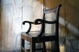 An Early 19thC Painted Open Armchair c.1830