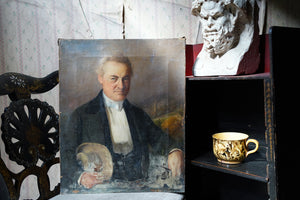 A Mid-19thC Continental School Portrait of a Gentleman c.1850