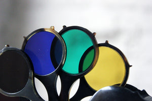 A Rare c.1840 Pocket Set Of Artist’s Claude Lorrain Glass Filters