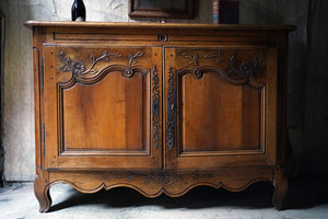 A Late 19thC French Provincial Walnut Buffet c.1880-90