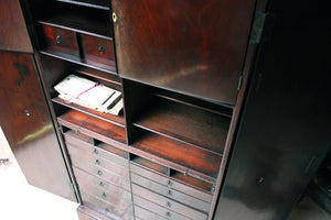 A Fine George III Mahogany Estate Cabinet c.1795