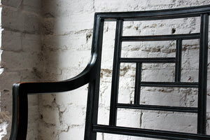 An Attractive Aesthetic Movement Ebonised Armchair in the Manner of E.W.Godwin c.1900