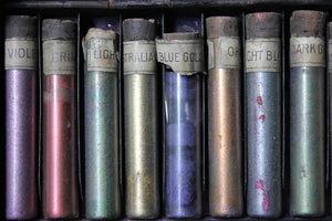 A c.1900 Victorian Watercolour Paint Box; ‘The Gainsborough Gold Colour Box’