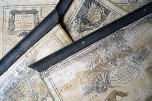 A Group of Four 18thC German Maps by Johann Baptist Homann dated from 1720-1757