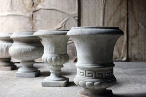 A Fine Group Of Four Early 20thC Neoclassical Revival White Marble Urns c.1900-25