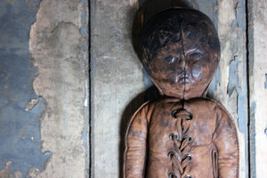 A Rare American Leather Doll by Gussie Decker c.1903-09