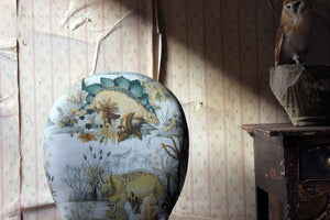 A George III Ebonised & Upholstered Salon/Side Chair c.1780