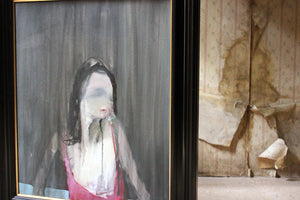 A 21stC Irish Abstract School Oil on Canvas Painting; Inhabit Ever Onwards; M.K.