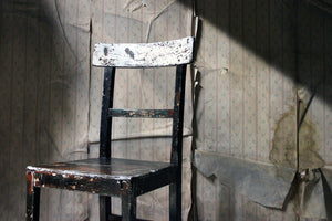 A Mid 19thC Irish Painted Carpenters Side Chair c.1840