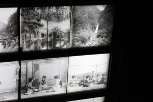 A Stunning Group of Twenty-Four Light-Box Framed Late 19thC Lantern Slides of Japanese Interest