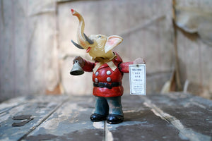 A Kuramochi Clockwork Celluloid Circus Elephant c.1930-35