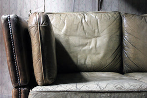 A Mid 20thC Leather Knole Sofa