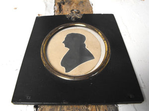 A Charming Late 18thC American Silhouette by Master Hubard