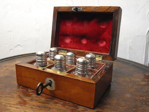 An Intoxicating 19thC Mahogany Scent / Perfume Box