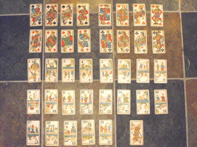 JEU DE TAROT 78 cartes baptiste paul grimaud vintage complet PORT OFFERT EUR 13,95 - FR JEU DE TAROT 78 cartes baptiste paul grimaud vintage complet PORT OFFERT EUR 13,95 - FR