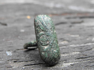 A Scarce Late Medieval Period Bronze Button